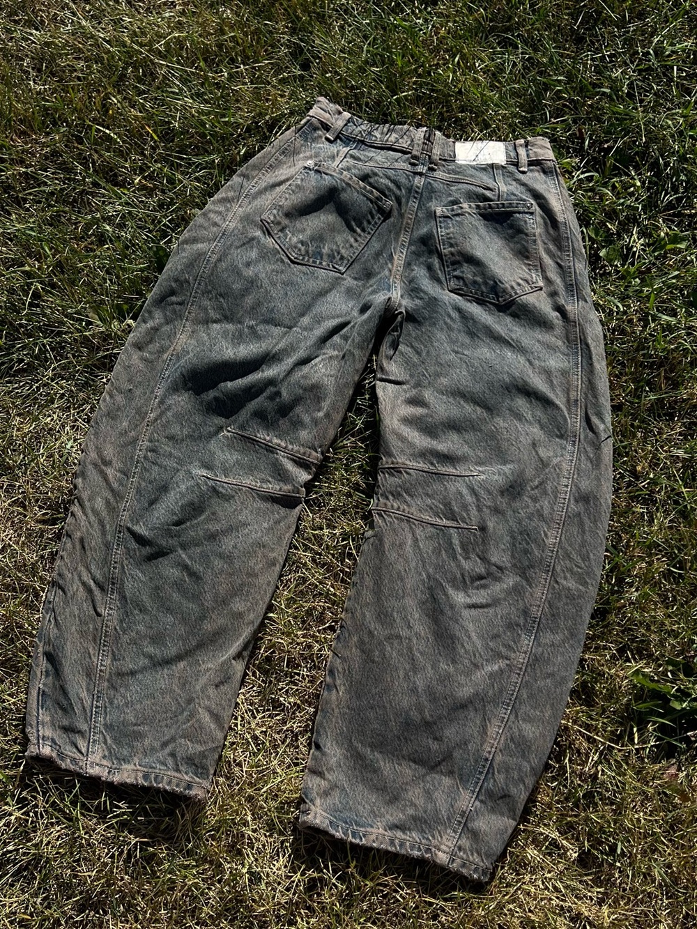 Free People Good Luck Barrel Jeans - Picture 9 of 16
